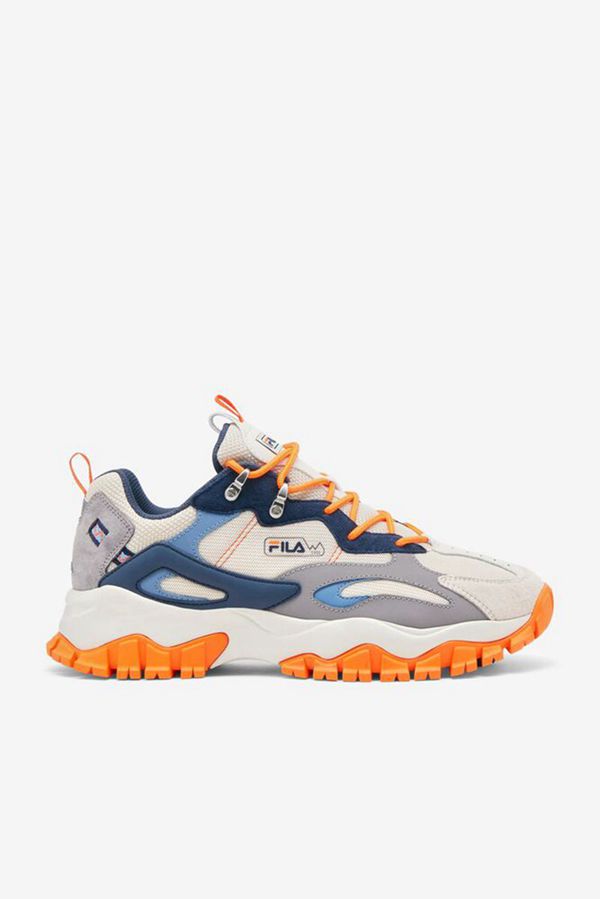 Fila Ray Tracer Tr 2 Men's Sneakers - Silver/Orange,NZ 305-94082